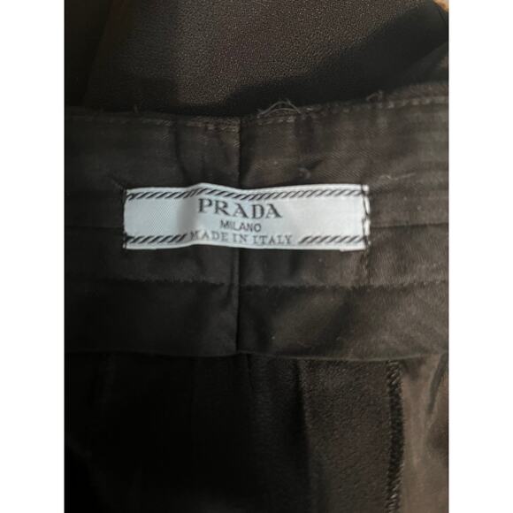 Prada Wide Leg Dress Pants - Picture 3 of 6